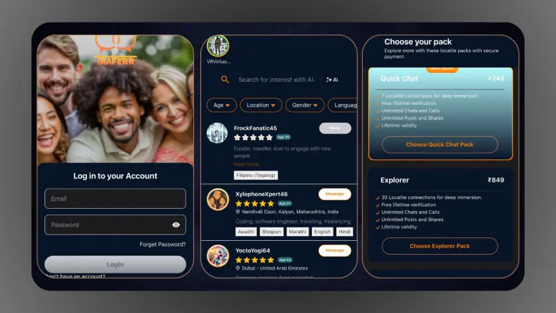 Traferr AI Network screenshot